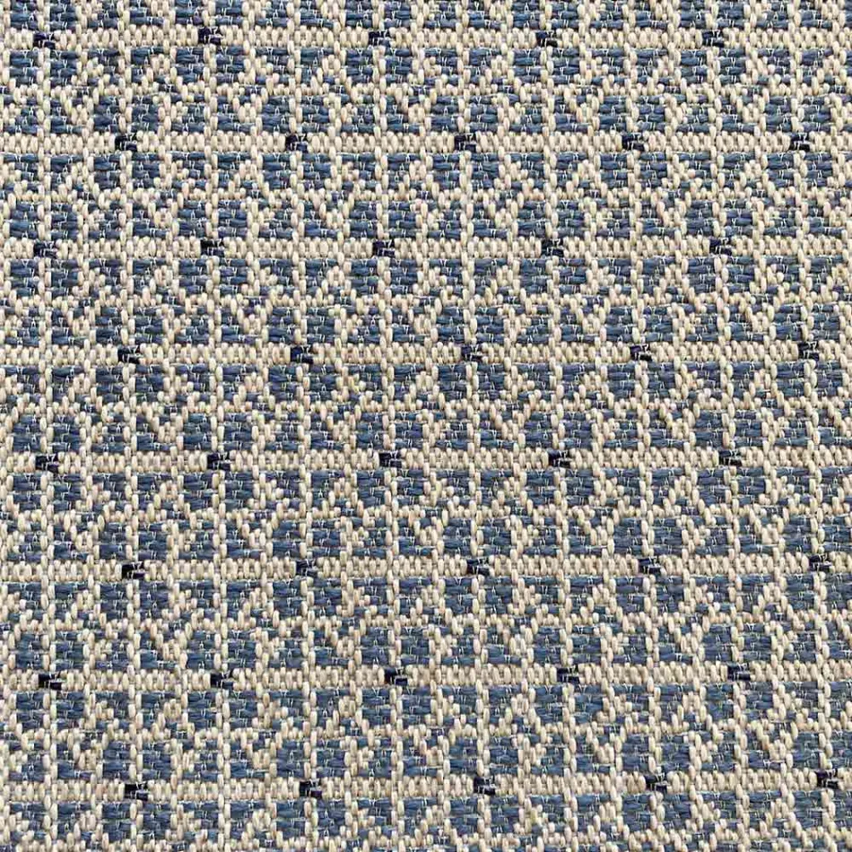 Pufe otomano retangular macio para uso interno e externo em tecido - Naemi Viadurini