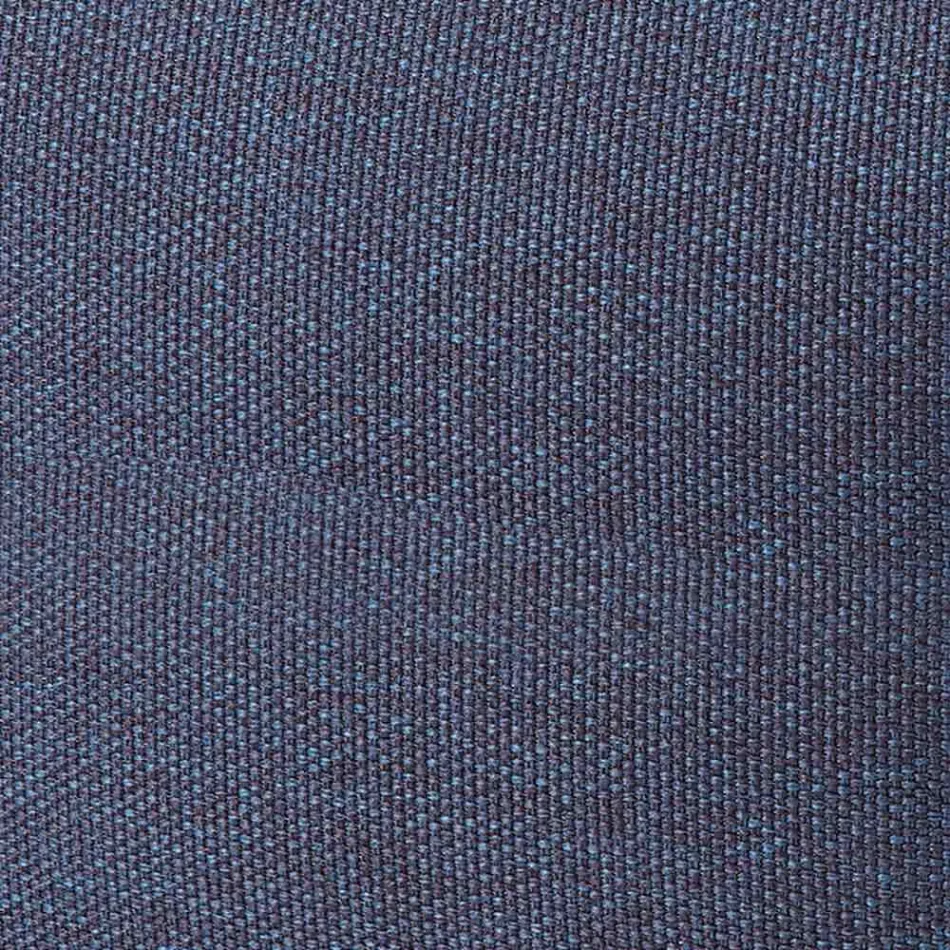 Pufe redondo macio para sala interna ou externa em tecido colorido - Naemi Viadurini