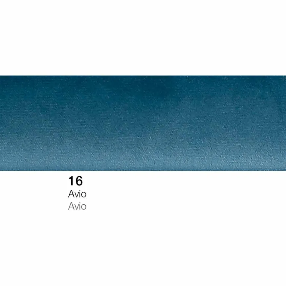 Pufe Quadrado para pés acolchoado e forrado em tecido feito na Itália - Marli Viadurini