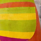 Avental artesanal de cânhamo pintado à mão precioso fabricado na Itália - Marcas Viadurini