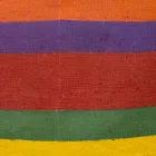 Avental artesanal de cânhamo pintado à mão precioso fabricado na Itália - Marcas Viadurini