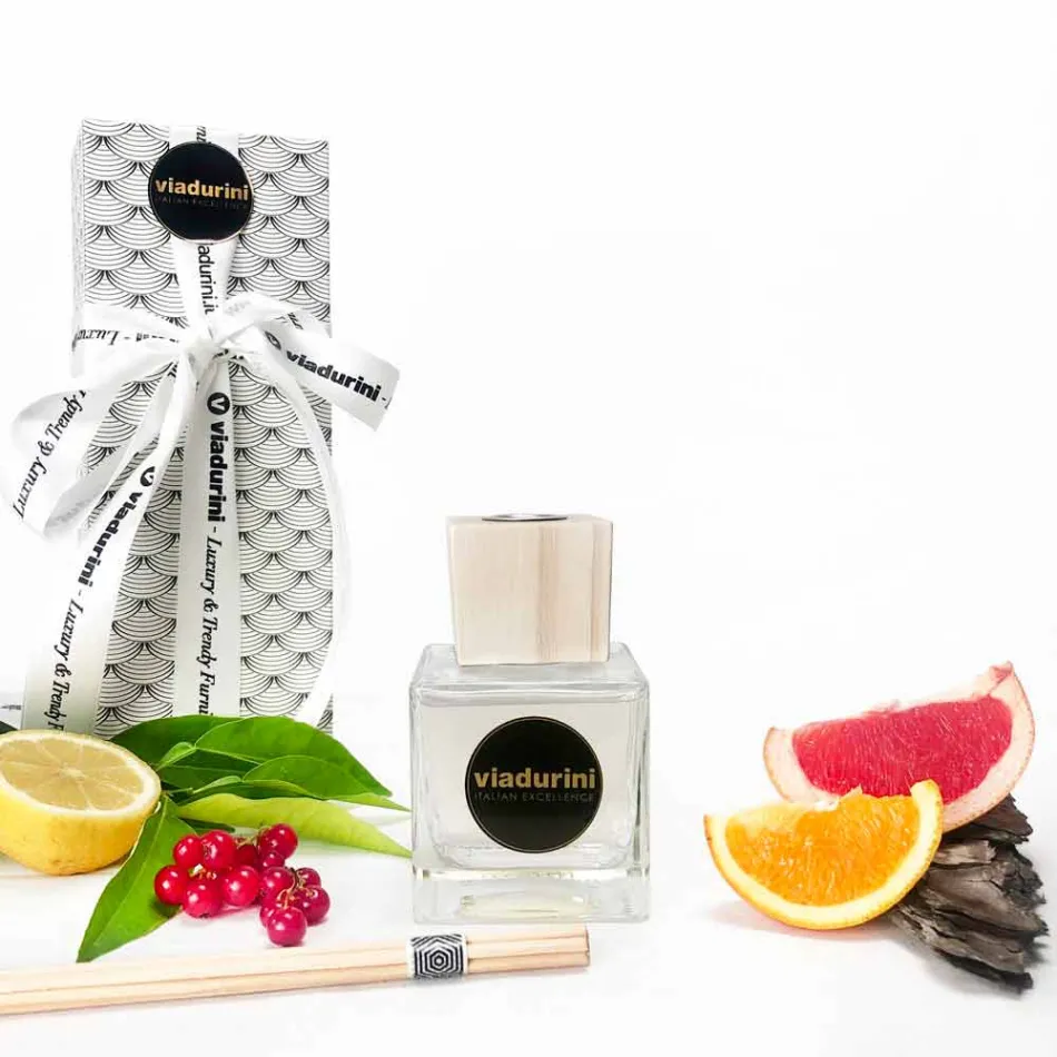 Home Fragrância Algodão e Cânhamo 200 ml com Sticks - Acquadipositano Viadurini