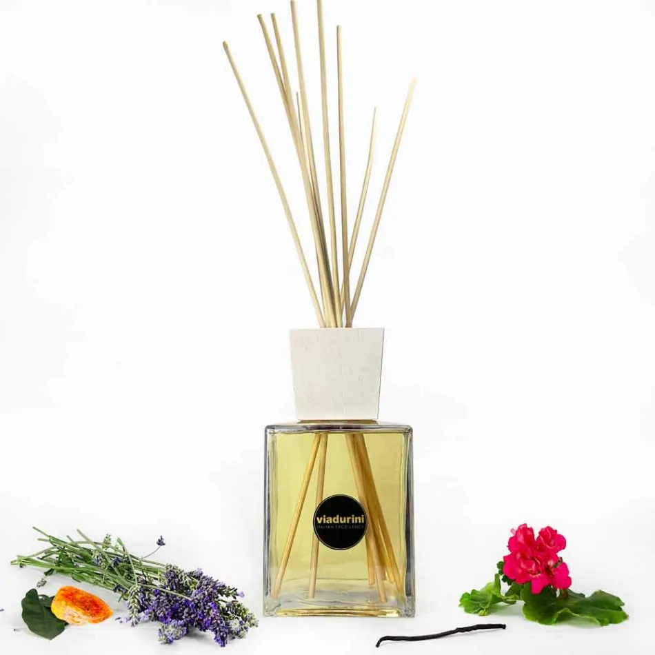 Aromatizante de Fragrância Âmbar de 2,5 litros com palitos - Romaeterna Viadurini
