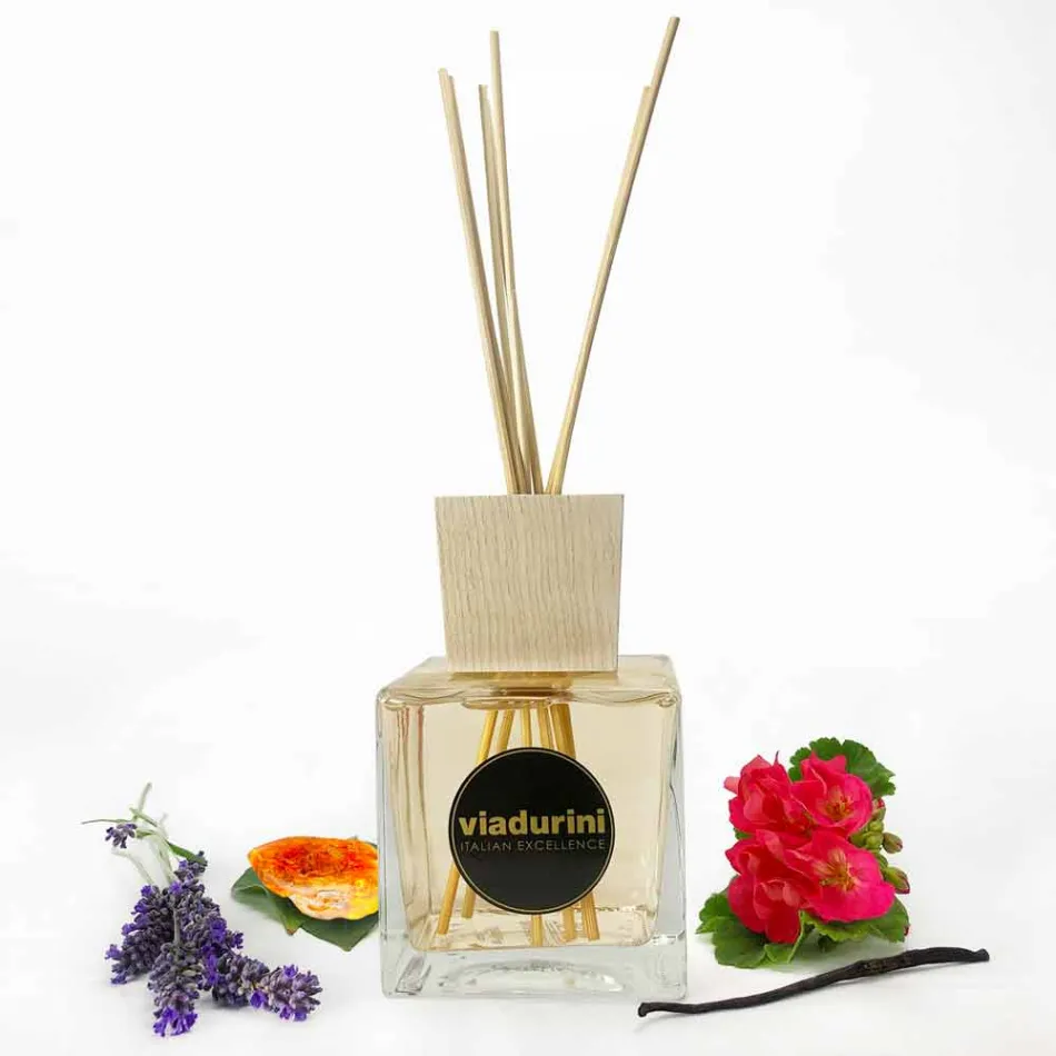 Amber Fragrance Aromatizante Doméstico 500 ml com Sticks - Romaeterna Viadurini