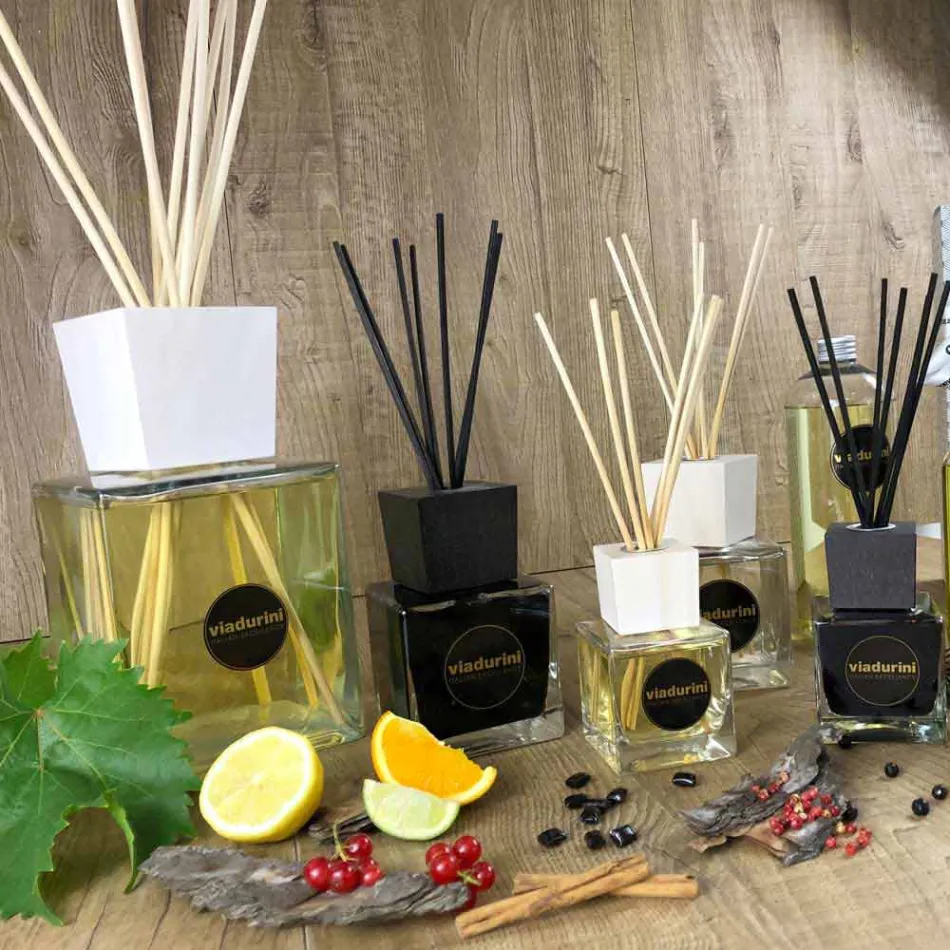 Aromatizante de Fragrância de Bergamota de 2,5 litros com Sticks - Ladolcesicilia Viadurini