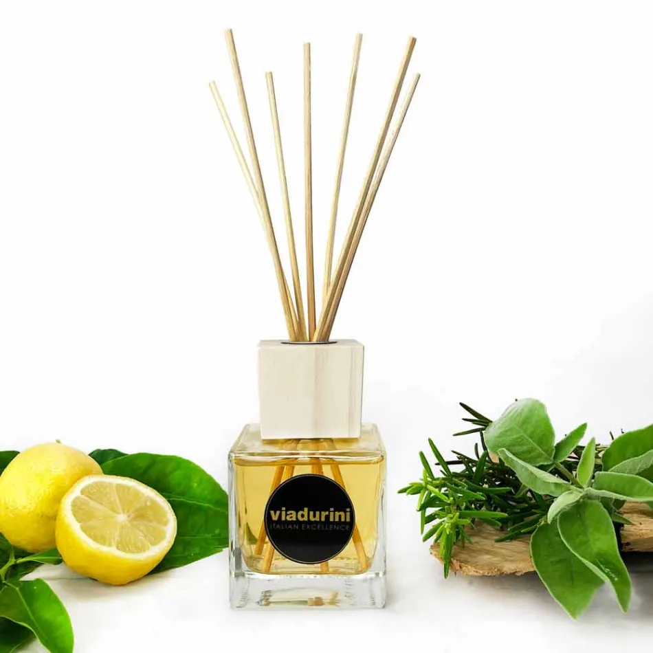 Fragrância de Bergamota Aromatizante Doméstico 200 ml com Sticks - Ladolcesicilia Viadurini