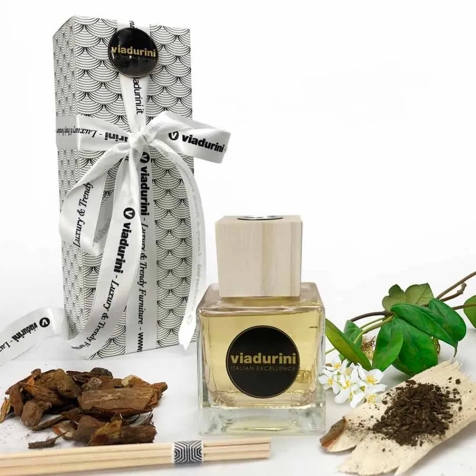 Ambient Fragrance Oud Wood 200 ml com Sticks - Ventodisardegna Viadurini