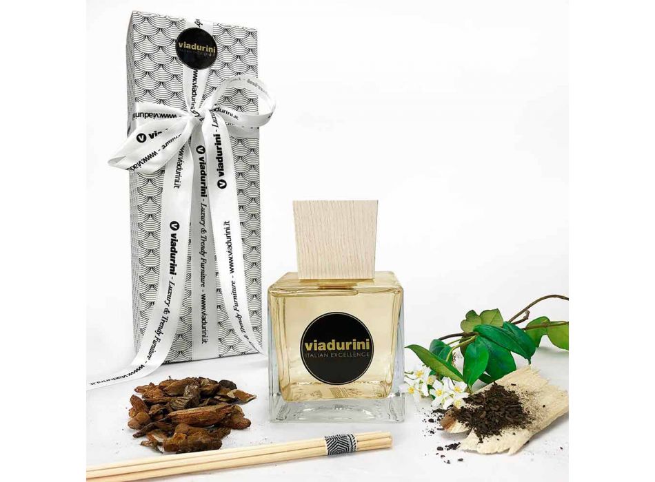 Room Fragrance Oud Wood 500 ml com Sticks - Ventodisardegna Viadurini