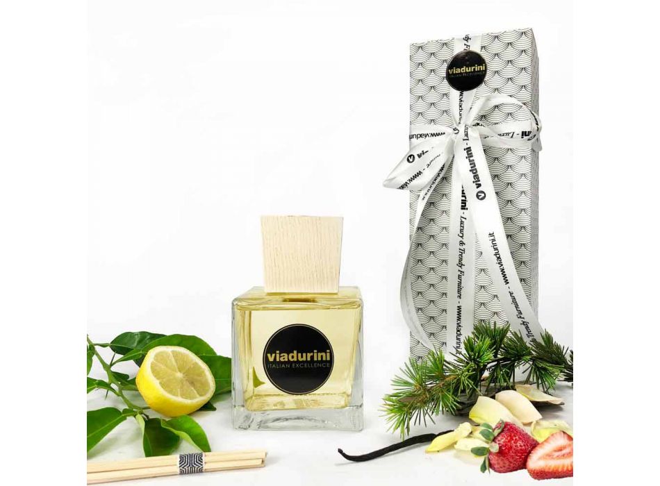 Rosa Marittima Home Fragrance 500 ml com Sticks - Rosadiamalfi Viadurini
