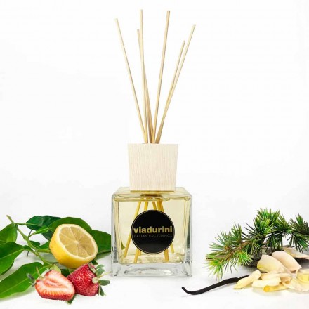 Rosa Marittima Home Fragrance 500 ml com Sticks - Rosadiamalfi Viadurini