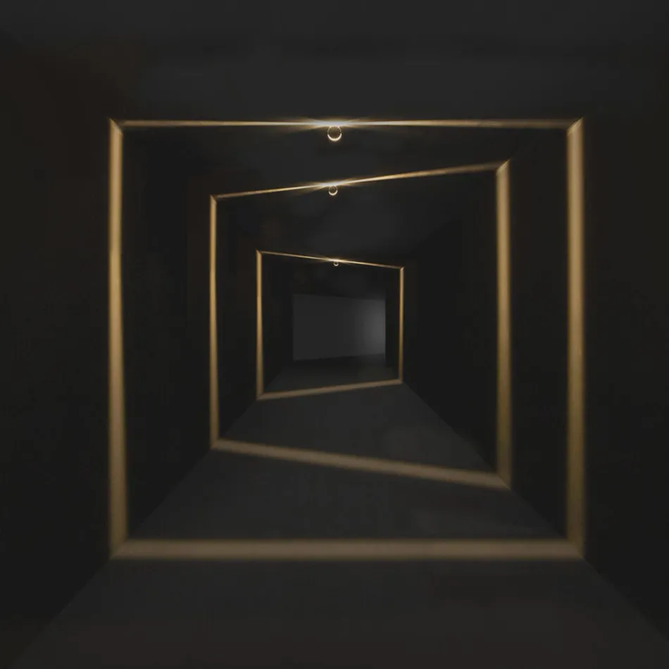 Refletor LED externo 5W em acabamento cinza alumínio - Dayane Viadurini