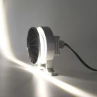 Refletor LED externo 5W em acabamento cinza alumínio - Dayane Viadurini