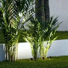 Projetor LED embutido em alumínio Matt Black 4 peças - Obrina Viadurini