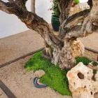 Holofote LED externo 9W em acabamento preto fosco de alumínio - Tudor Viadurini