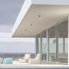 Plafon ajustável Led em Alumínio Branco ou Preto - Point Viadurini