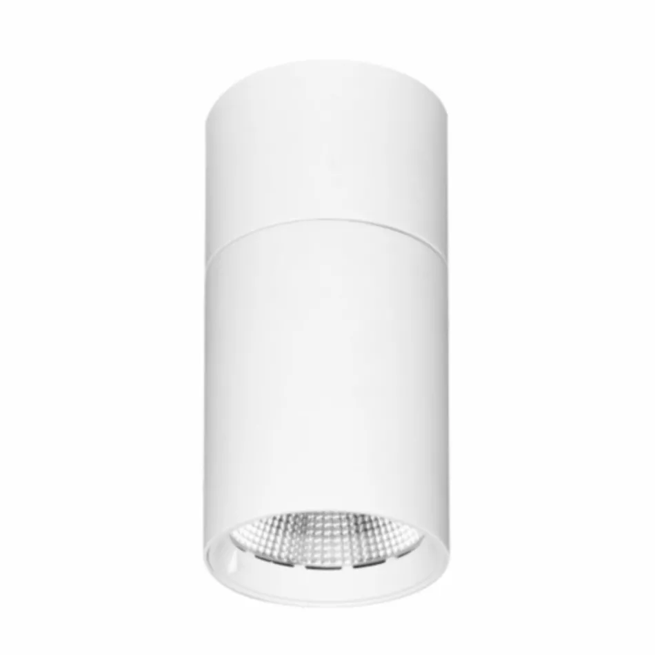 Plafon ajustável Led em Alumínio Branco ou Preto - Point Viadurini