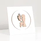 Pequena imagem representando o Cálice da Comunhão gravado a laser Made in Italy - Philippe Viadurini