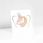 Pequena imagem representando o Sweet Embrace Gravado a Laser Made in Italy - Angelica Viadurini