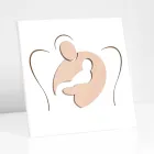 Pequena imagem representando o Sweet Embrace Gravado a Laser Made in Italy - Angelica Viadurini