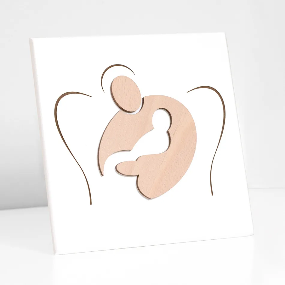 Pequena imagem representando o Sweet Embrace Gravado a Laser Made in Italy - Angelica Viadurini