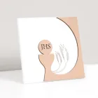 Pequena imagem representando a Eucaristia Gravada a Laser Made in Italy - Ingrid Viadurini