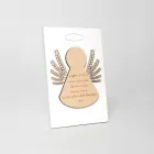 Pequeno quadro representando um anjinho com espigas de milho Feito na Itália - Greta Viadurini