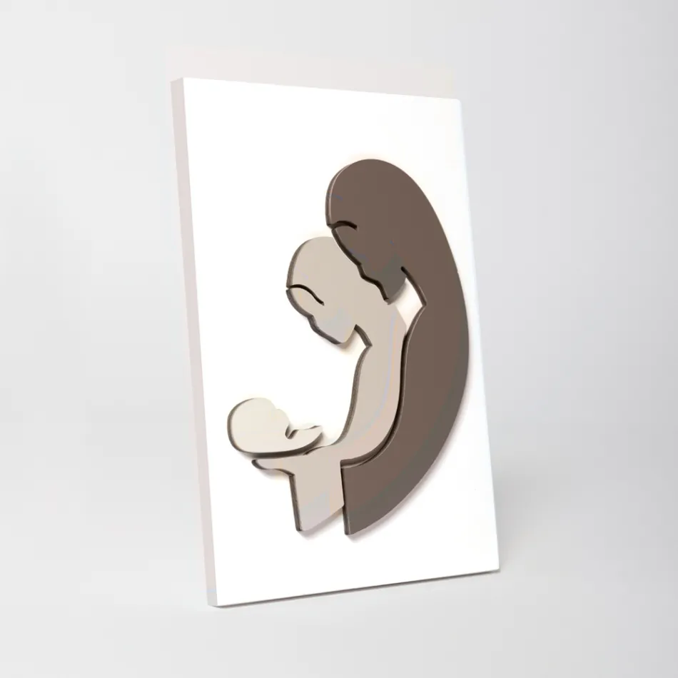 Quadro com a Representação da Adoração Made in Italy - Cesar Viadurini