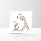 Imagem representando a aparição do Arcanjo à Madona feita na Itália - Abu Viadurini