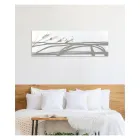 Pintura com formas abstratas feitas com laser feito na Itália - Grace Viadurini