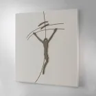 Imagem gravada a laser representando o Messias feita na Itália - Ahmya Viadurini