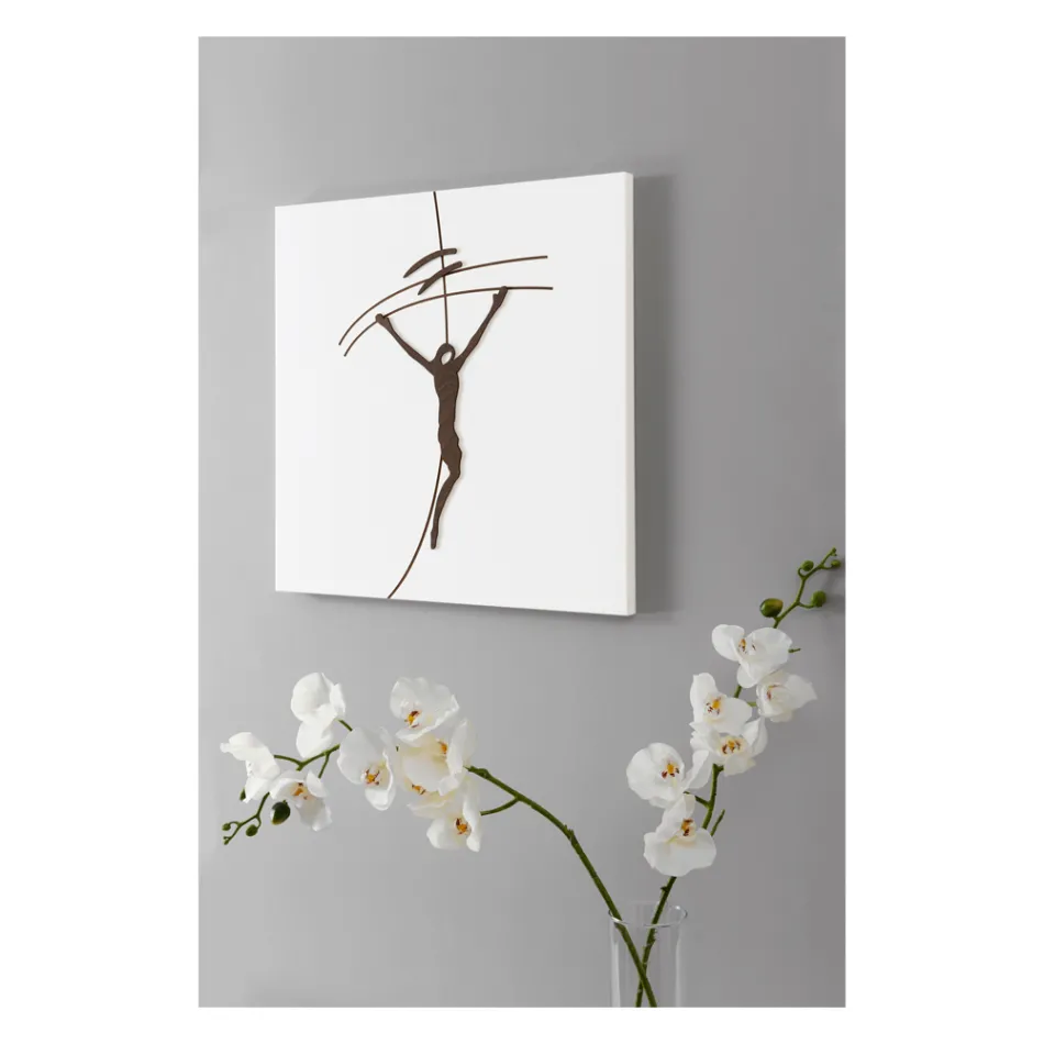 Imagem gravada a laser representando o Messias feita na Itália - Ahmya Viadurini