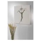 Imagem gravada a laser representando o Messias feita na Itália - Ahmya Viadurini