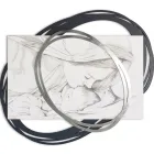 Imagem gravada a laser com o beijo de Maria a Jesus feita na Itália - Sylvie Viadurini