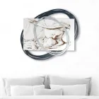 Imagem gravada a laser com o beijo de Maria a Jesus feita na Itália - Sylvie Viadurini