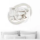 Imagem gravada a laser com o beijo de Maria a Jesus feita na Itália - Sylvie Viadurini