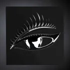 Estrutura do Artesão Moderno em Madeira, Aço e Resina Made in Italy - Eye Viadurini