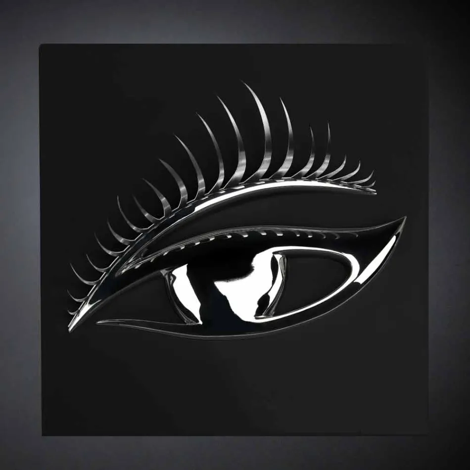 Estrutura do Artesão Moderno em Madeira, Aço e Resina Made in Italy - Eye Viadurini