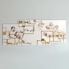 Imagem feita com laser que retrata a criação Made in Italy - Pirucchio Viadurini