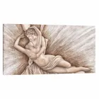 Design de lona moderna na mão feita na Itália Aurora Viadurini