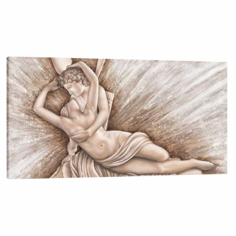 Design de lona moderna na mão feita na Itália Aurora Viadurini