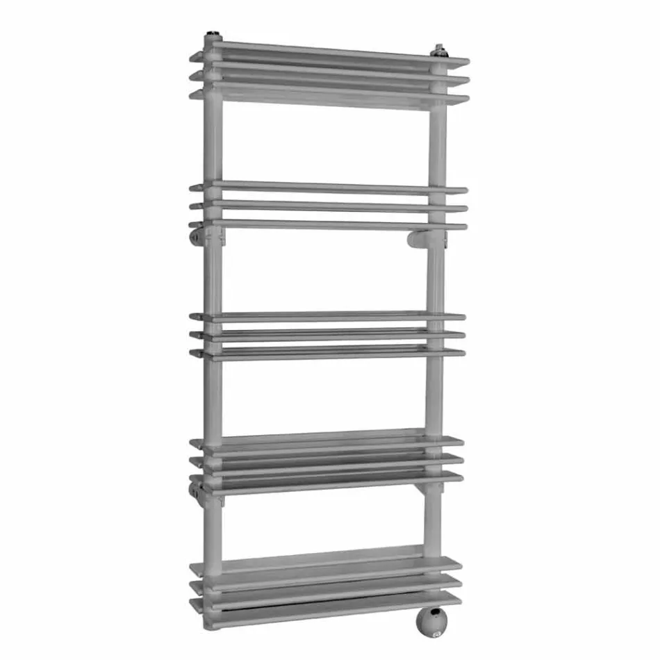 Radiador elétrico moderno com design de parede vertical de até 700 watts - prateleira Viadurini