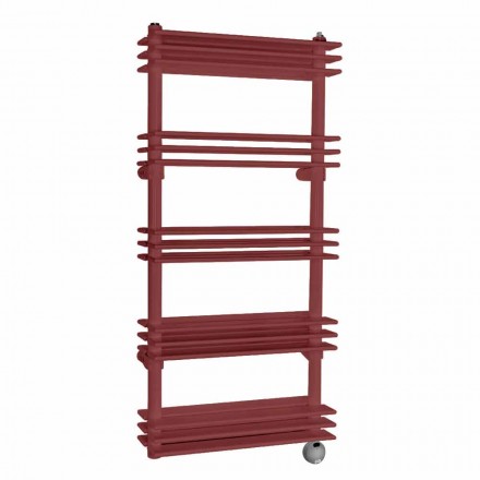 Radiador elétrico moderno com design de parede vertical de até 700 watts - prateleira Viadurini