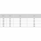 Radiador elétrico vertical em design moderno de aço até 1000 W - corte Viadurini