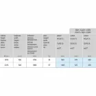 Radiador de parede hidráulica de aço de design moderno de até 1003 watts - pedra Viadurini