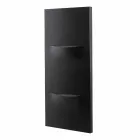 Radiador hidráulico vertical com design moderno de aço até 850 W - corte Viadurini