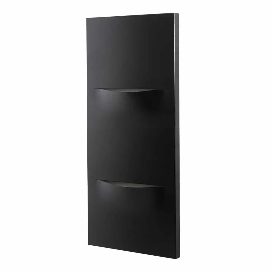 Radiador hidráulico vertical com design moderno de aço até 850 W - corte Viadurini