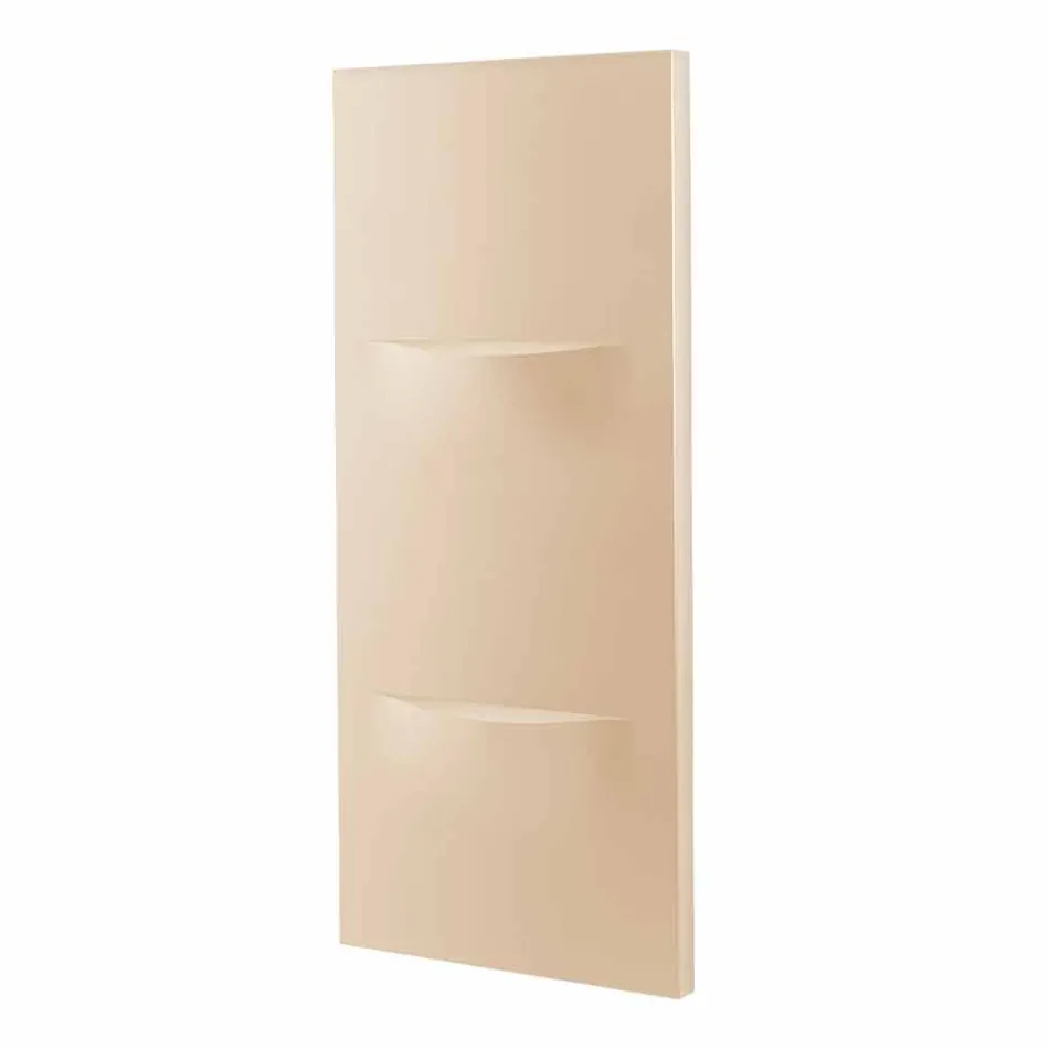 Radiador hidráulico vertical com design moderno de aço até 850 W - corte Viadurini