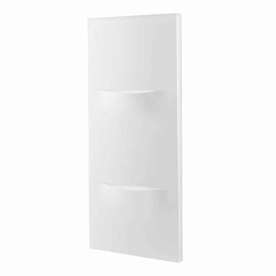 Radiador hidráulico vertical com design moderno de aço até 850 W - corte Viadurini