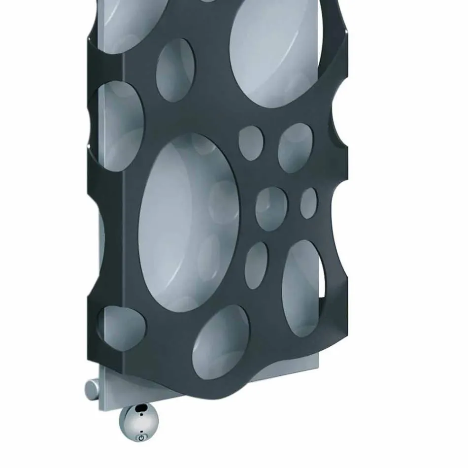 Radiador elétrico de design vertical moderno de até 903 W - Scuba Viadurini