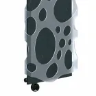 Radiador elétrico de design vertical moderno de até 903 W - Scuba Viadurini